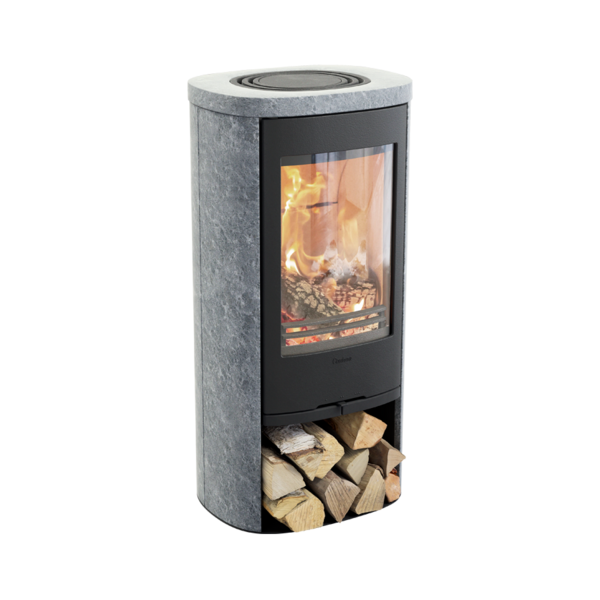TÄLJSTENSKAMIN CONTURA 820T SVART
