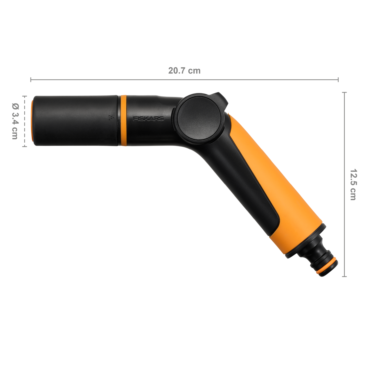 Kastelupistooli Fiskars CF peukalokytkin