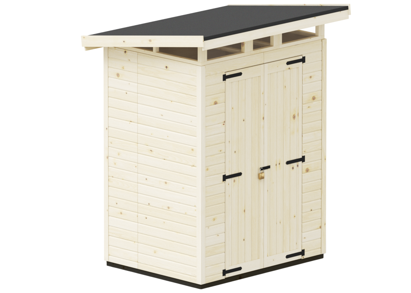 PUUTARHAVAJA STRONGBOX M, 163x127 natural