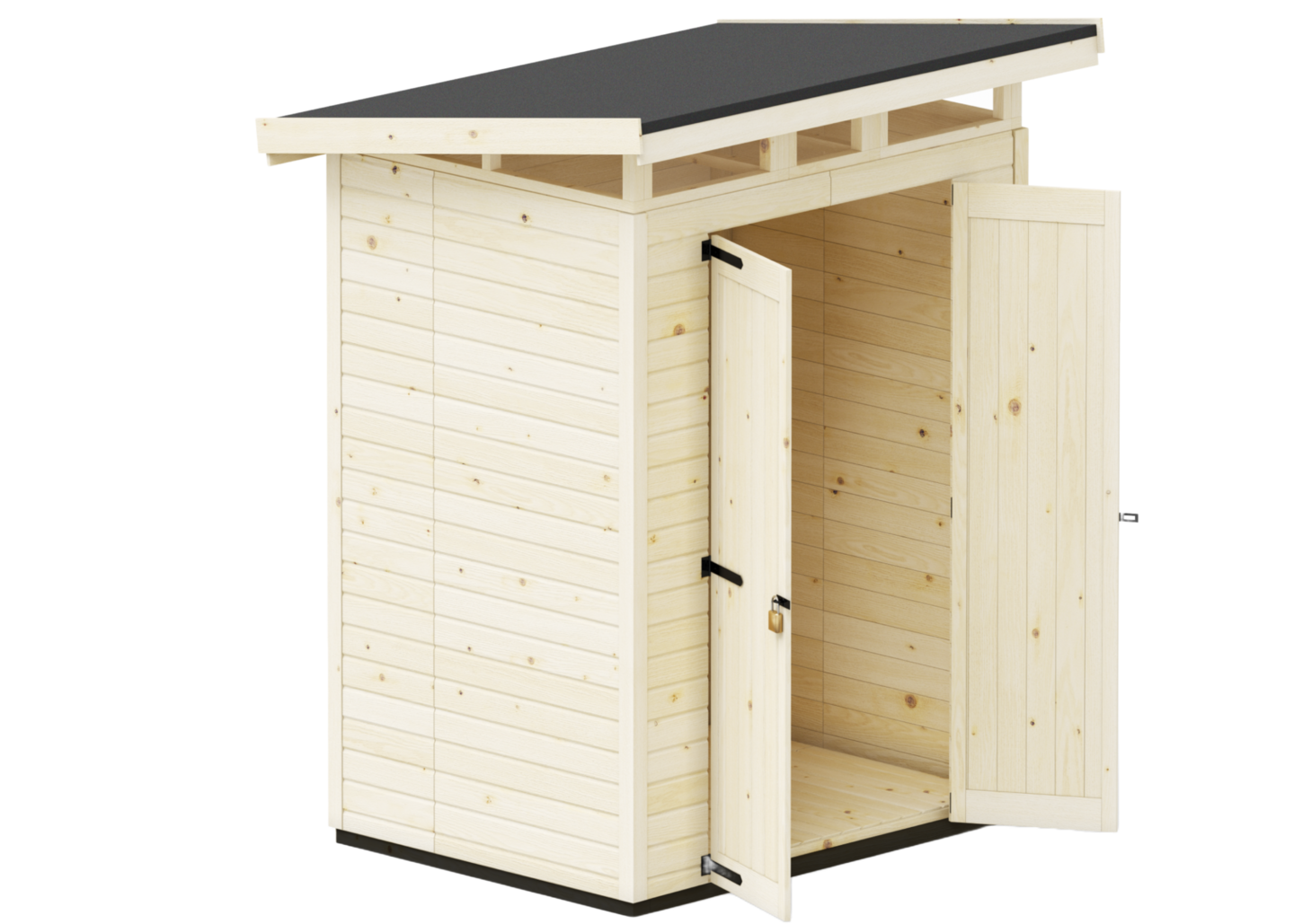 PUUTARHAVAJA STRONGBOX M, 163x127 natural