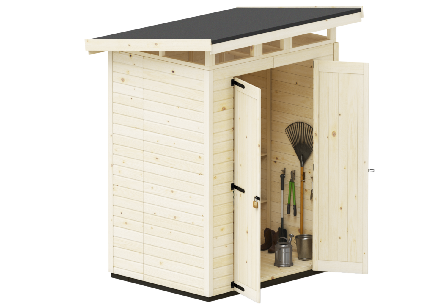 PUUTARHAVAJA STRONGBOX M, 163x127 natural