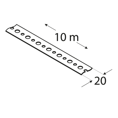 Reikävanne PROF 20x0,9mm 10m