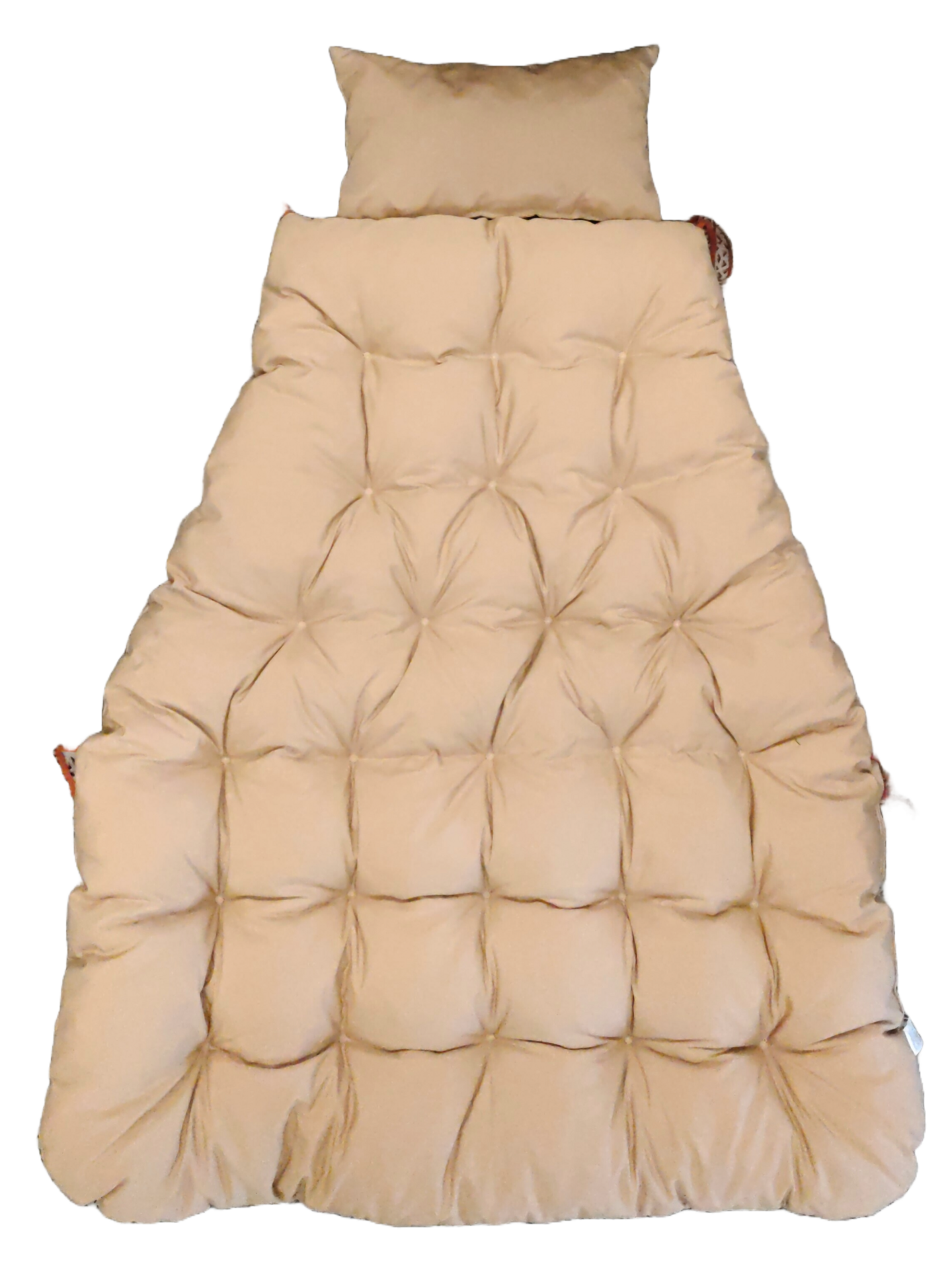 Riipputuolin pehmuste Cello beige 100/50x120x8 cm