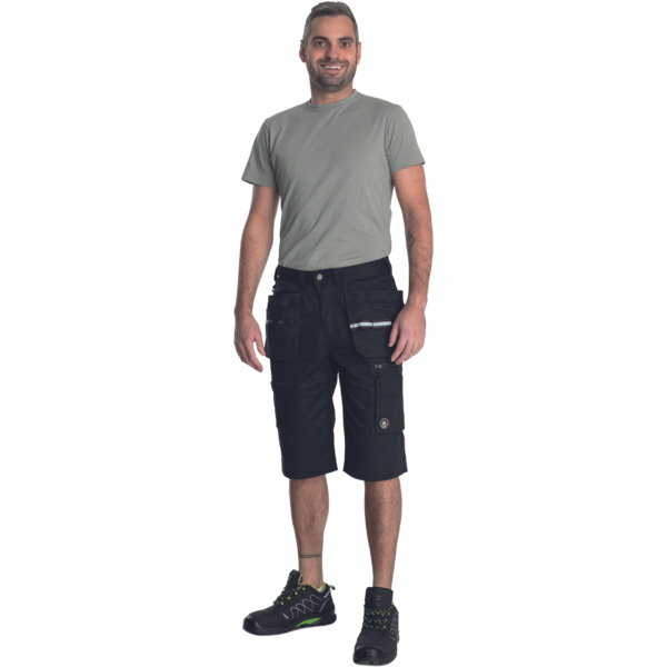 Riipputaskushortsit Cerva Neurum Nordics stretch musta