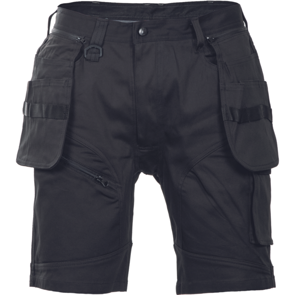 Riipputaskushortsit Cerva Keilor stretch musta