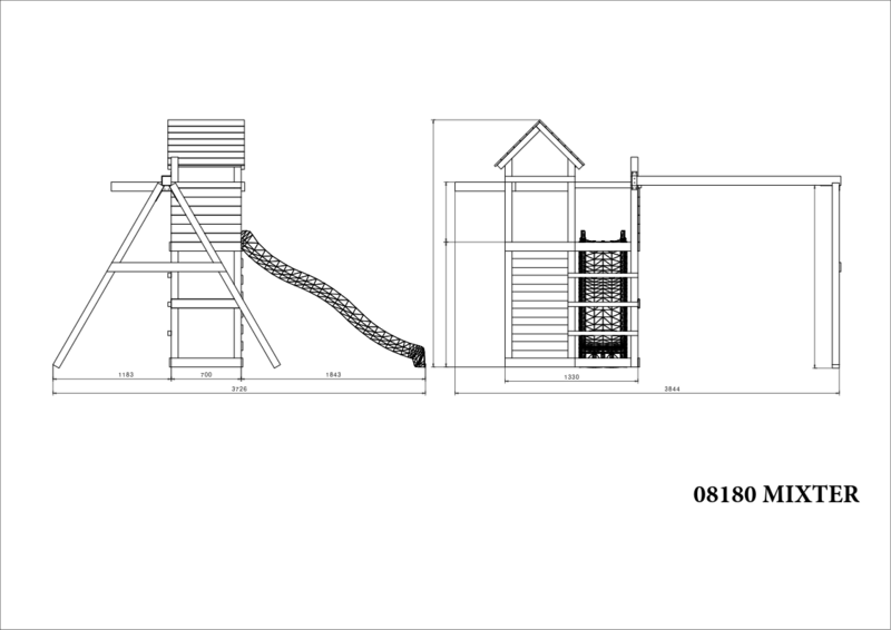 Kiipeilyteline Fungoo Mixter