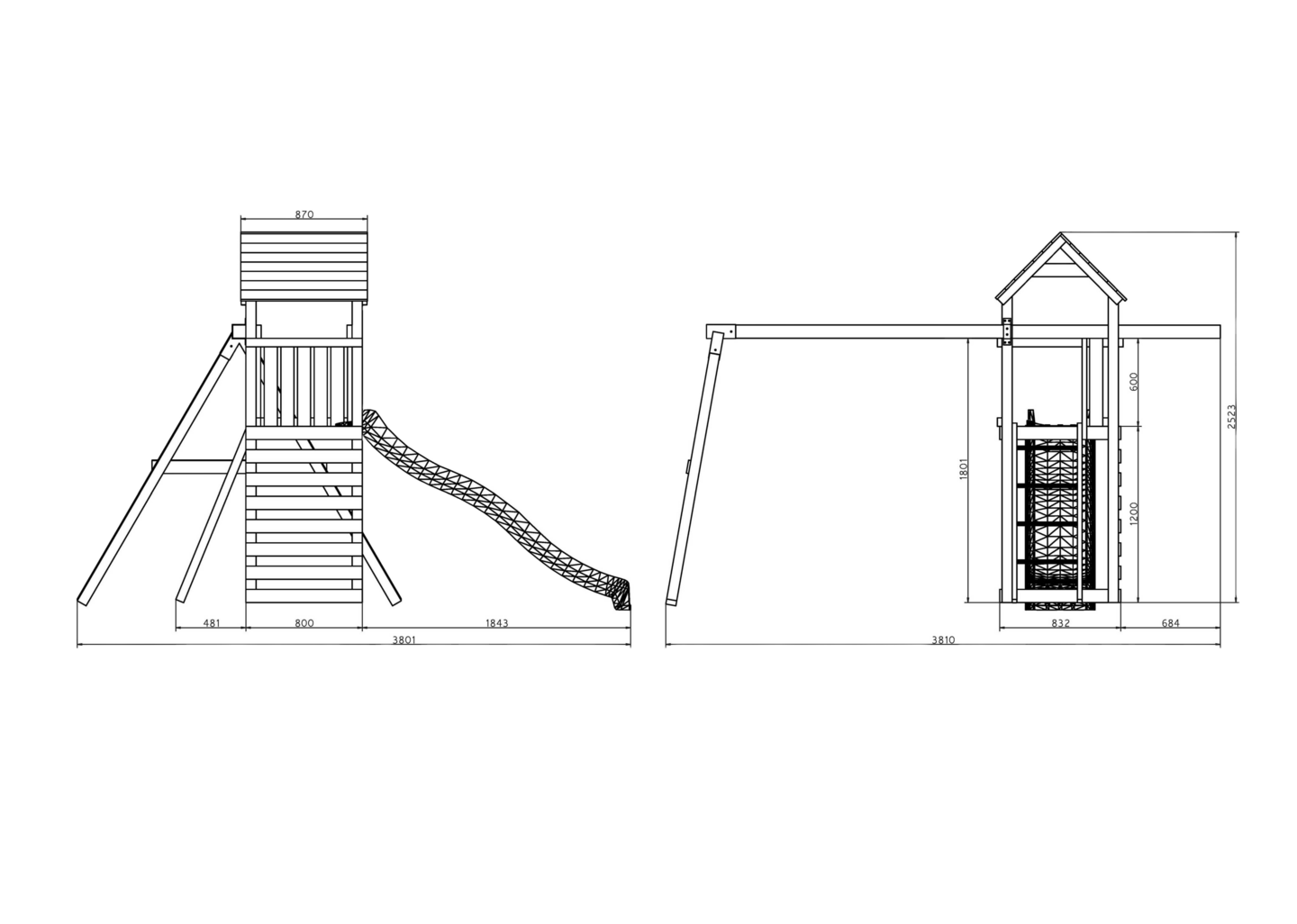 Kiipeilyteline Fungoo Gaia TL2S