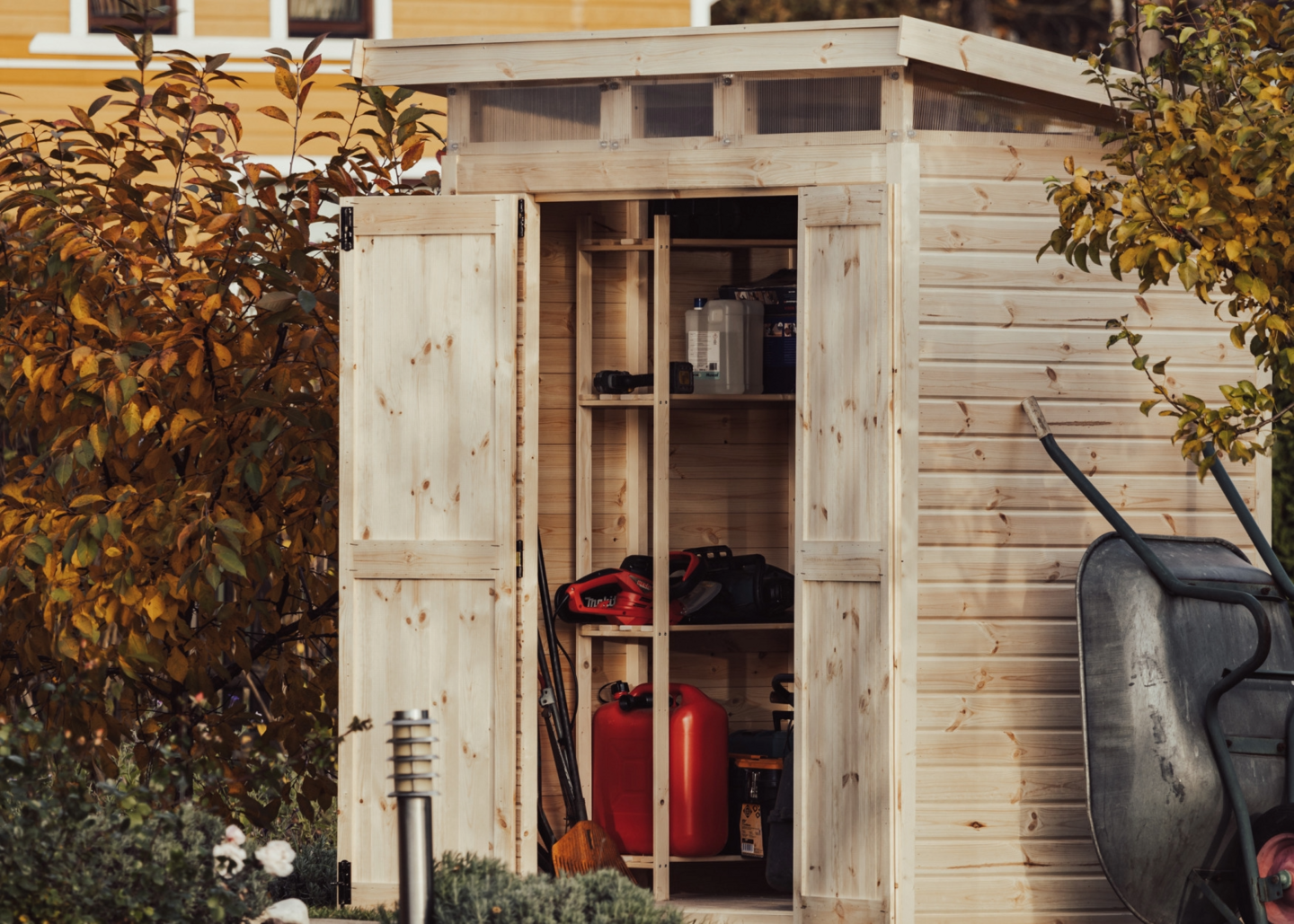 PUUTARHAVAJA STRONGBOX M, 163x127 natural