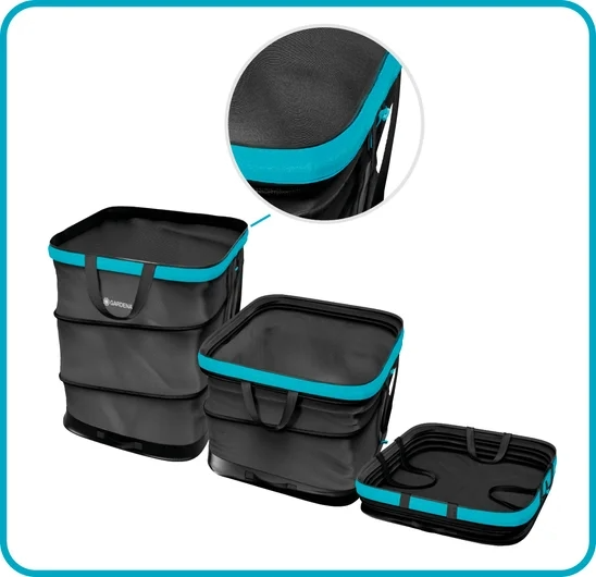 Puutarhasäkki M Gardena PopUp kulmikas 127l 11715-20