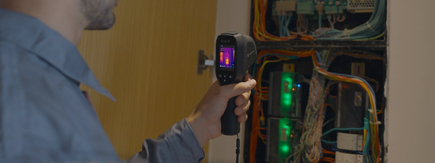 Lämpökamera Hikmicro Eco-v 96x96 25Hz -20...+550°C