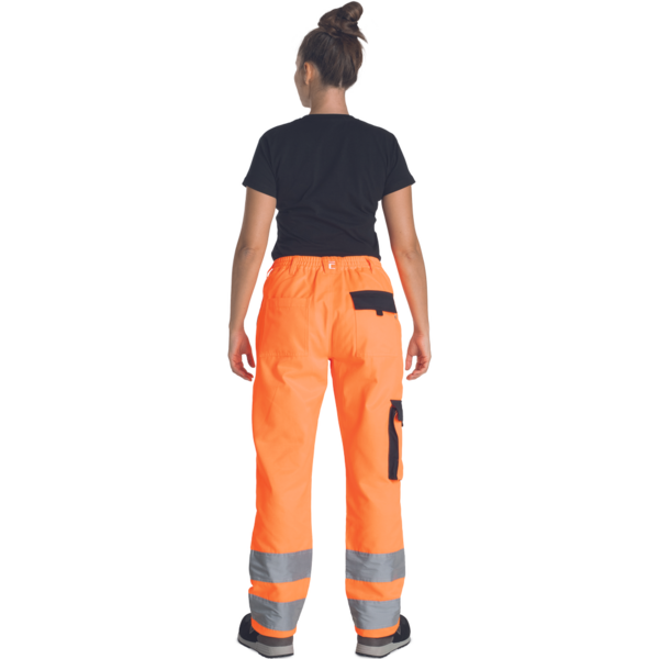 Naisten työhousut Cerva Max Neo HV huomio-oranssi