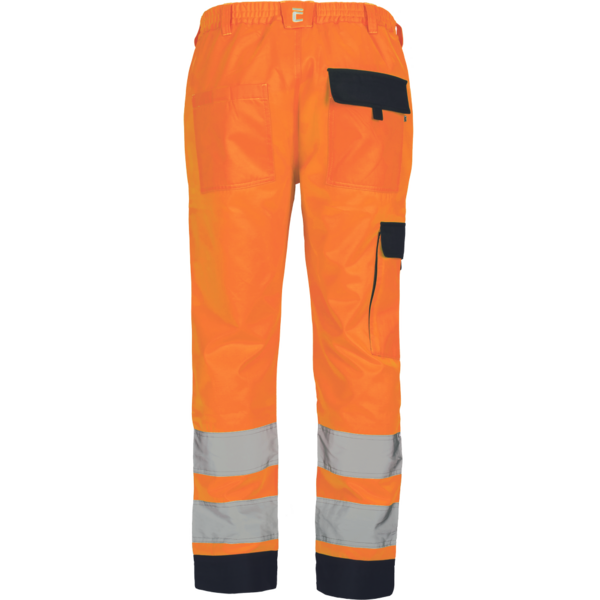 Naisten työhousut Cerva Max Neo HV huomio-oranssi