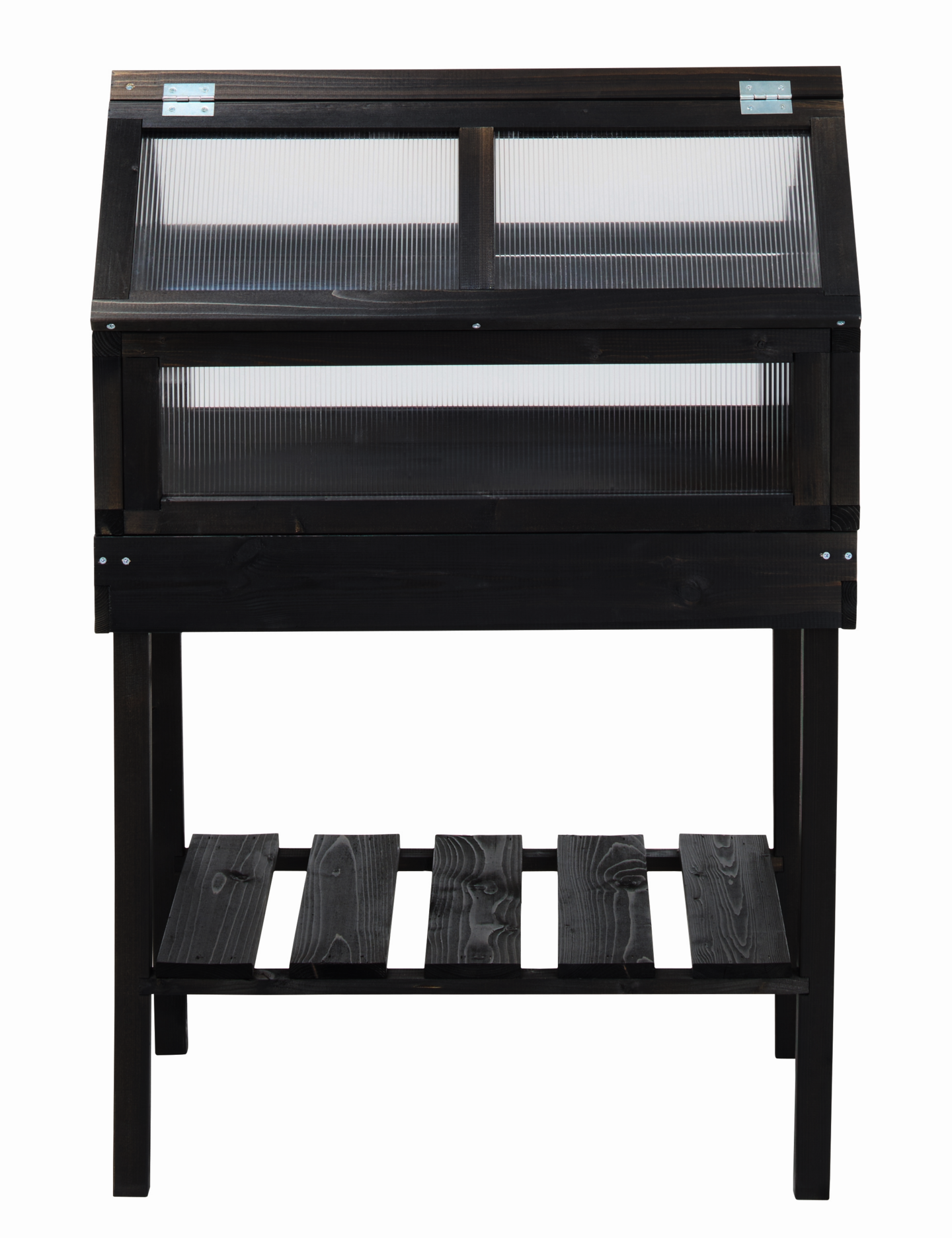 Viljelylaatikko jalallinen Cello 72x50cm musta