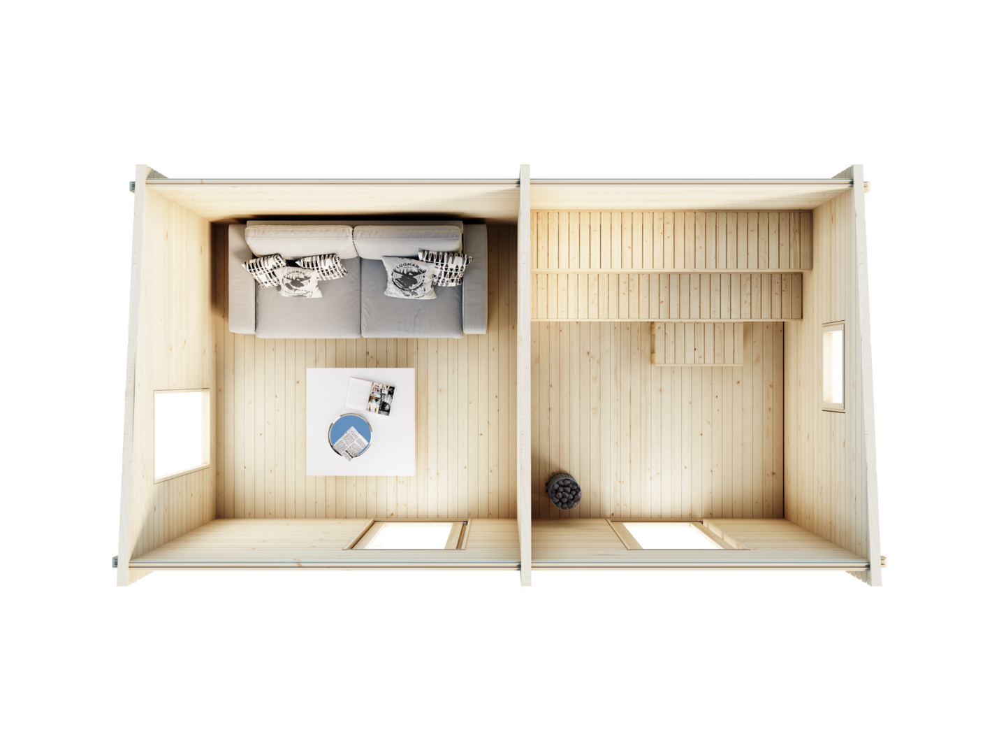 Pihasauna Luoman Kaakkuri 15m²