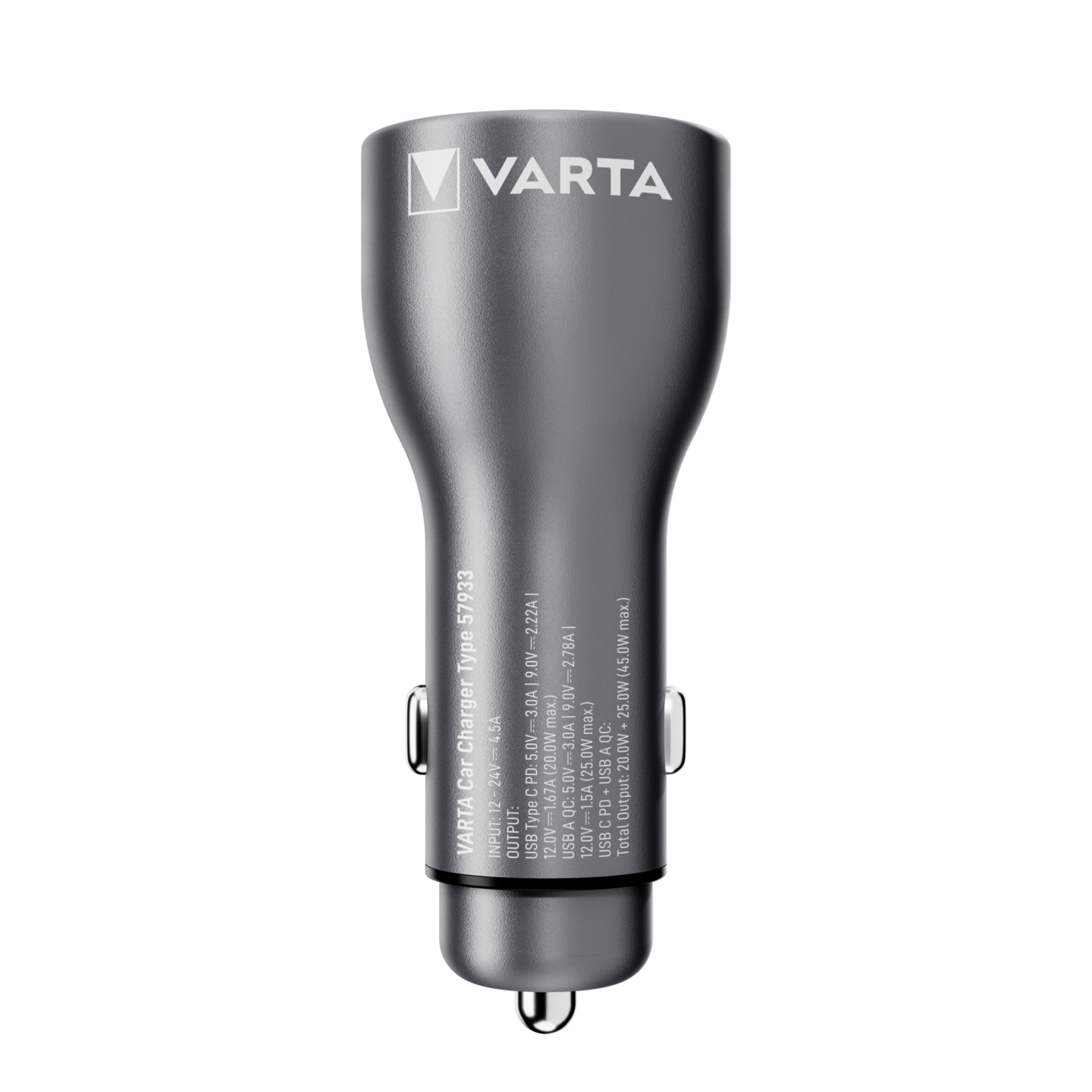 Autolaturi VARTA Car Charger USB-A JA USB-C