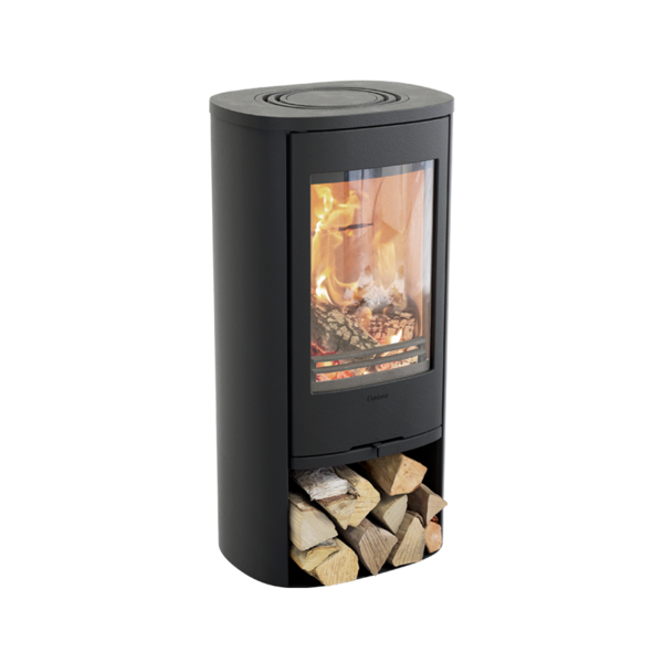 BRASKAMIN CONTURA 810 STYLE SVART GJUTEN TOPP