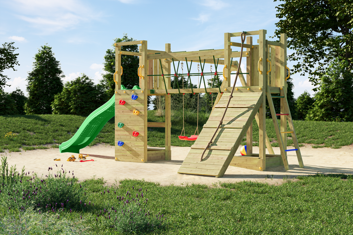 Kiipeilytorni Fungoo Maxi Funny Exposure