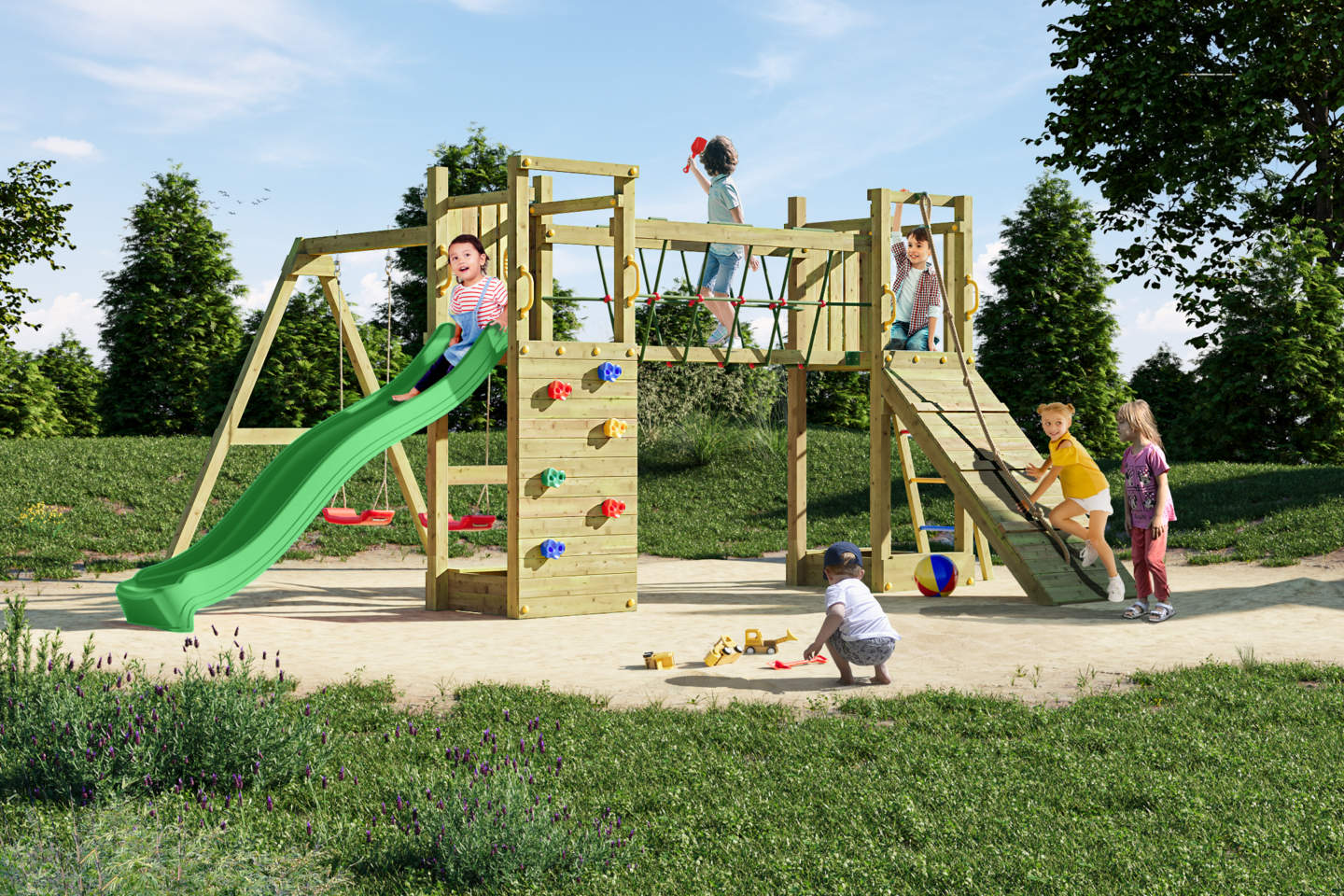 Kiipeilytorni Fungoo Maxi Funny Exposure