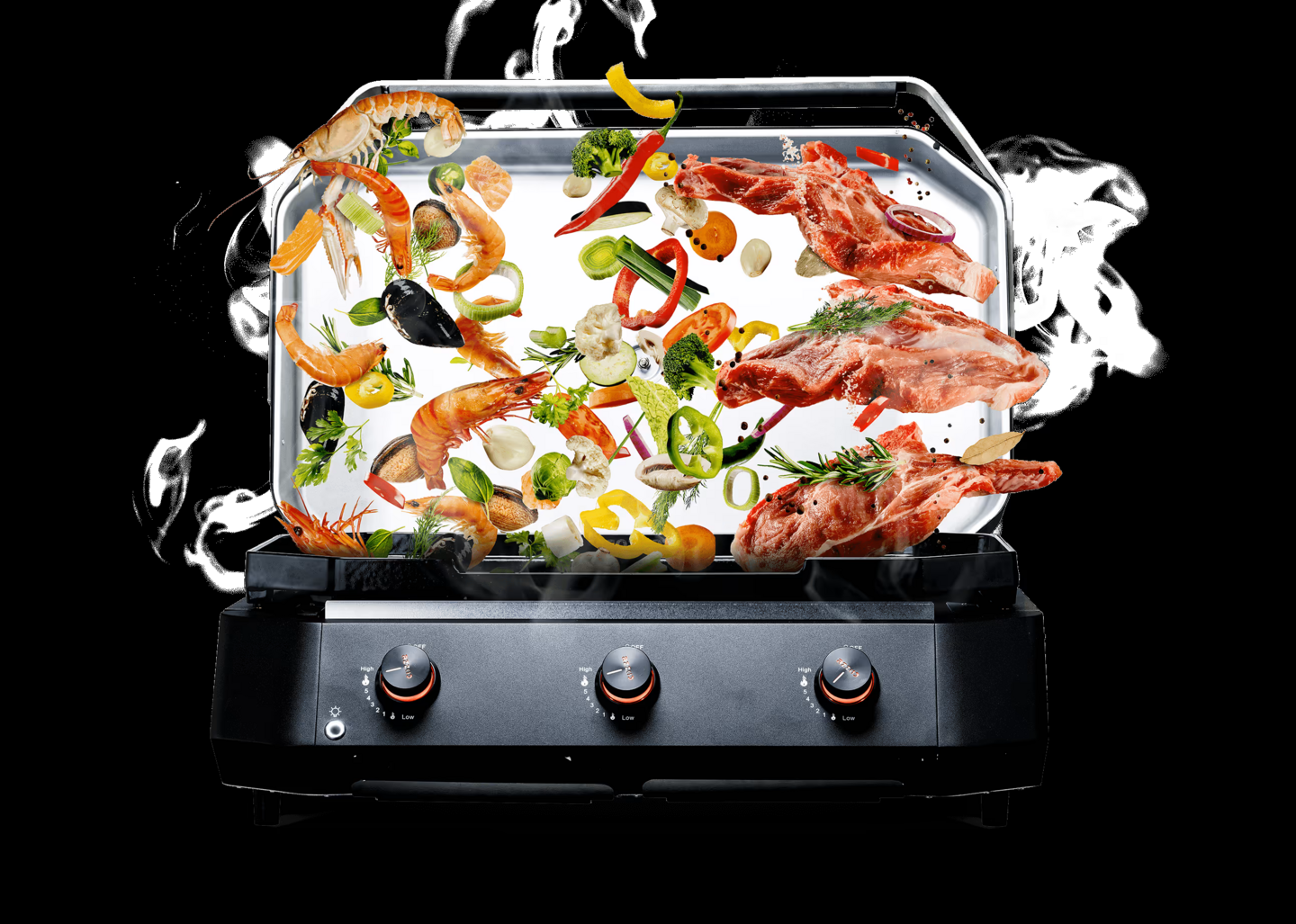 Planchakaasugrilli Cozze G-800