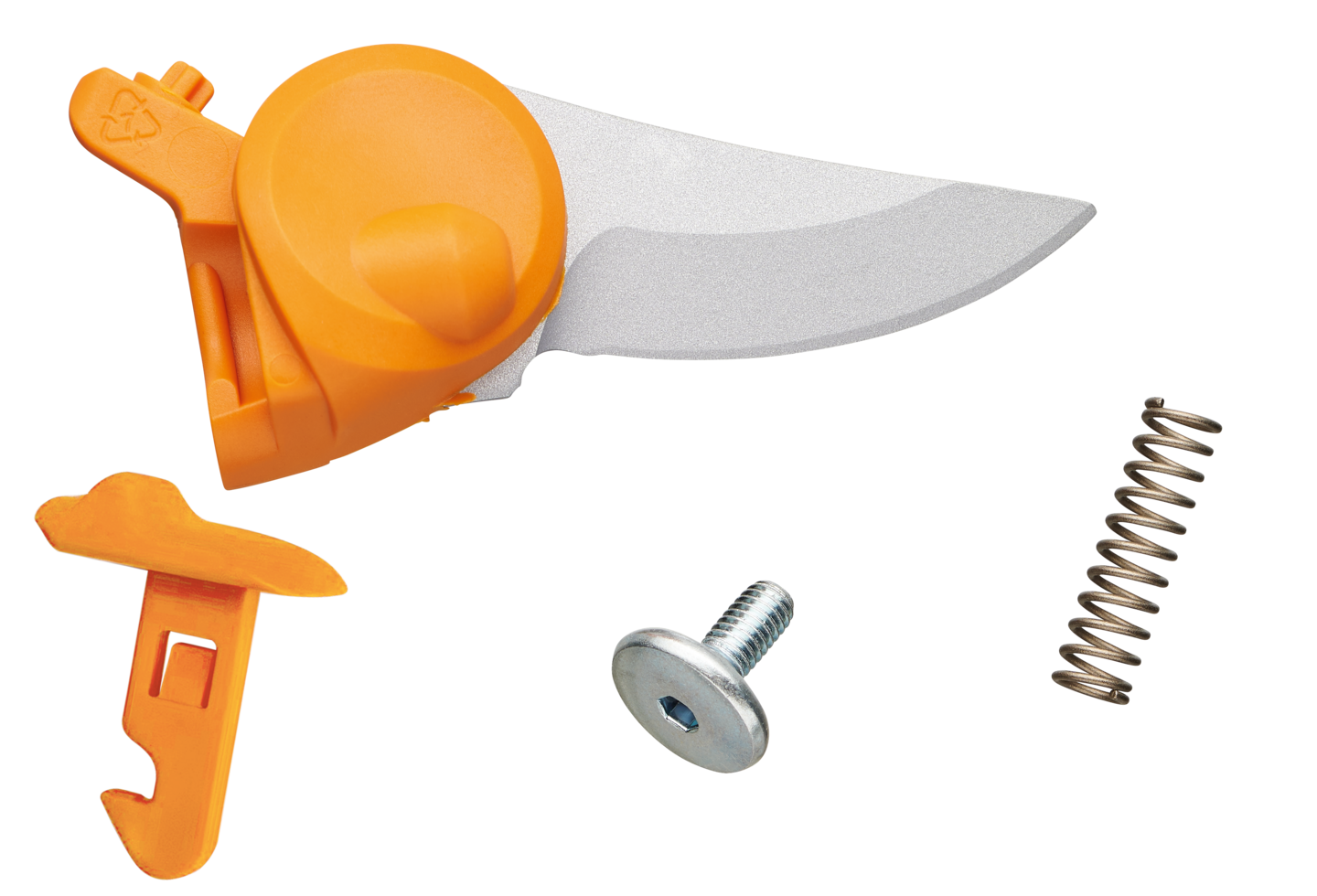 Terä, jousi ja ruuvi oksasaksiin Fiskars P941,PX93