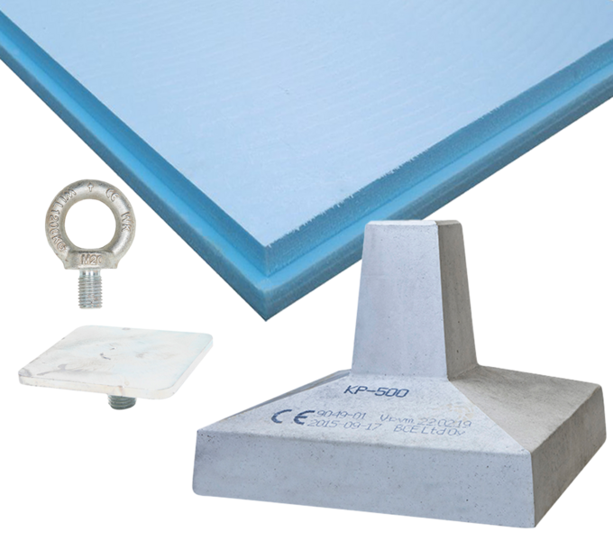 Perustuspaketti Pontti H130 KP-500 50mm Jackofoam-eristyslevy
