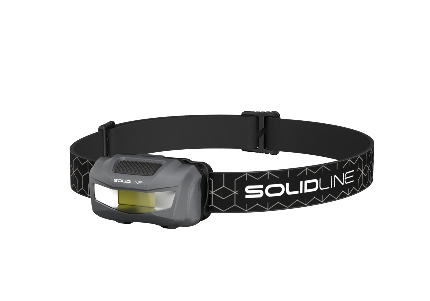 Otsalamppu Ledlenser Solidline SH1 harmaa 110lm paristokäyttöinen