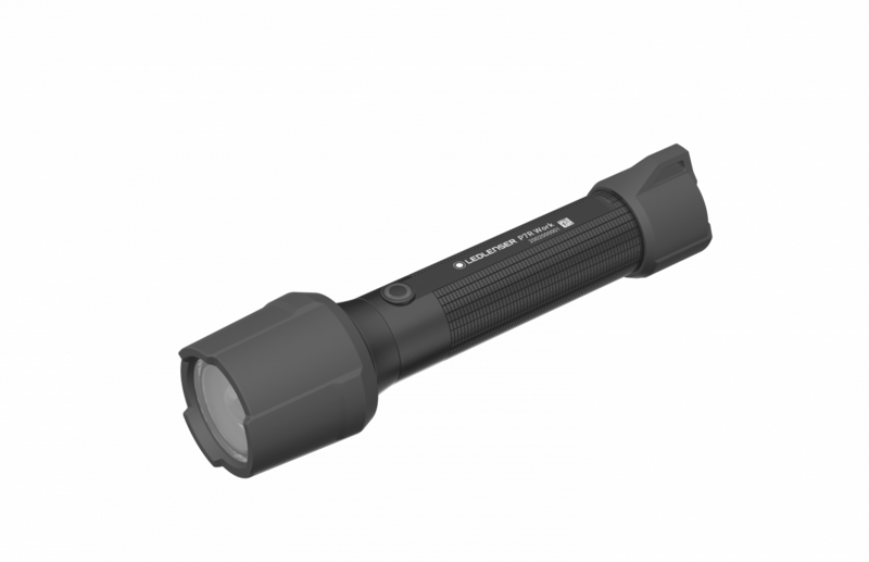 Taskulamppu Ledlenser P7R musta 1200lm ladattava