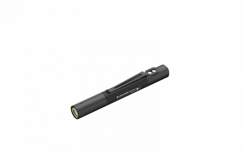 Taskulamppu Ledlenser P2R Work musta 110lm ladattava