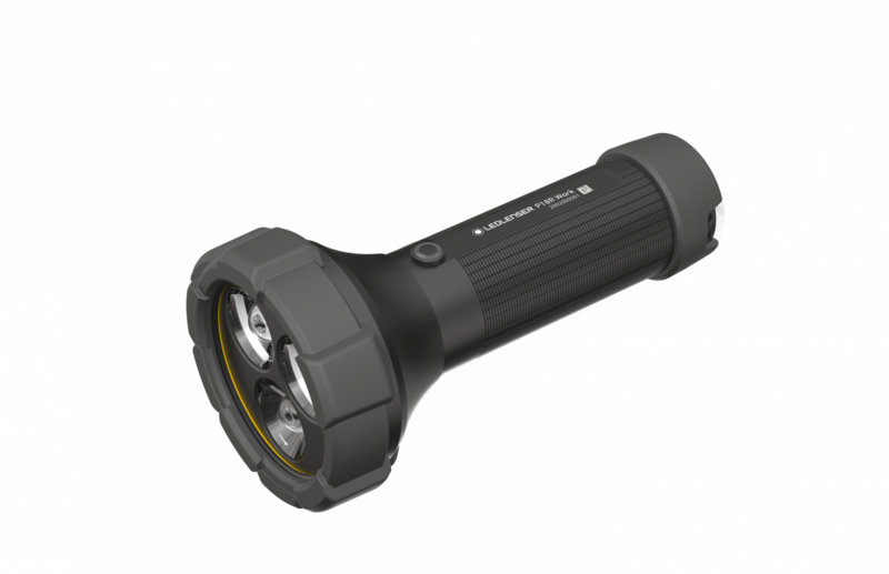 Taskulamppu Ledlenser P18R Work musta 4500lm ladattava