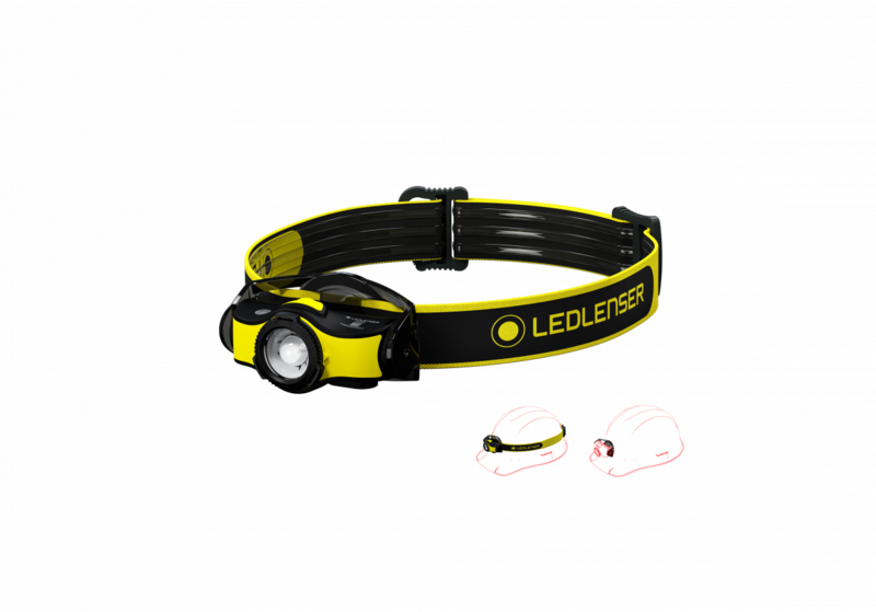 Otsalamppu Ledlenser iH5R keltainen 400lm ladattava