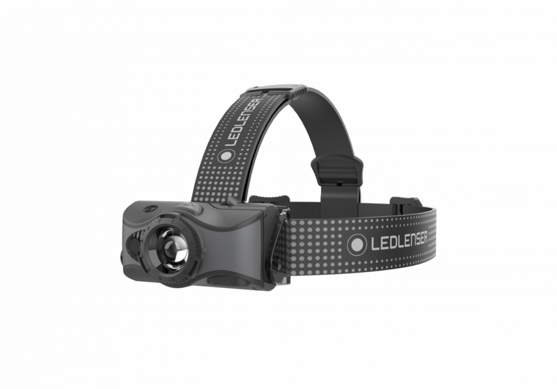 Otsalamppu Ledlenser MH7 harmaa 600lm ladattava