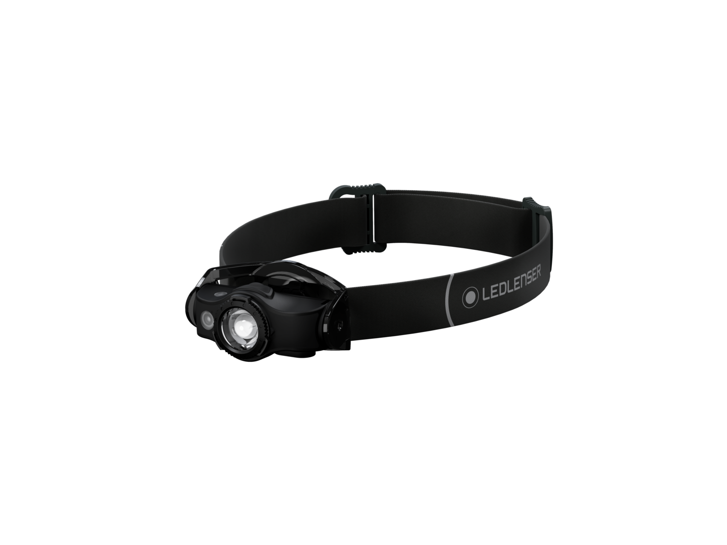 Otsalamppu Ledlenser MH4 musta/musta musta 400lm ladattava