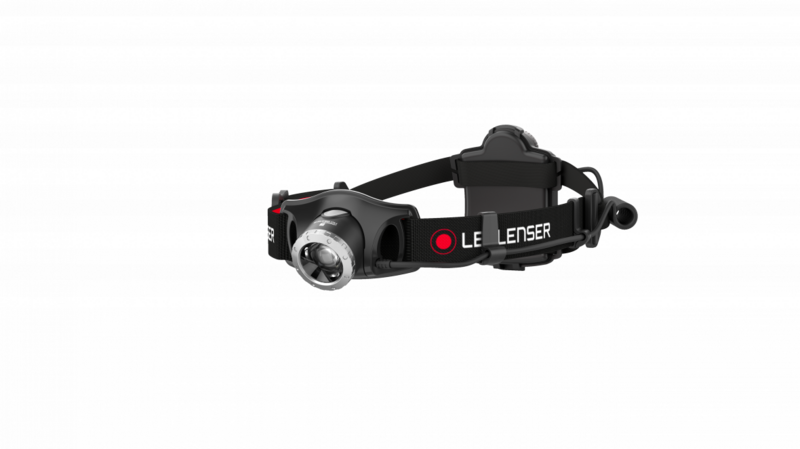 Otsalamppu Ledlenser H7R.2 musta 300lm ladattava