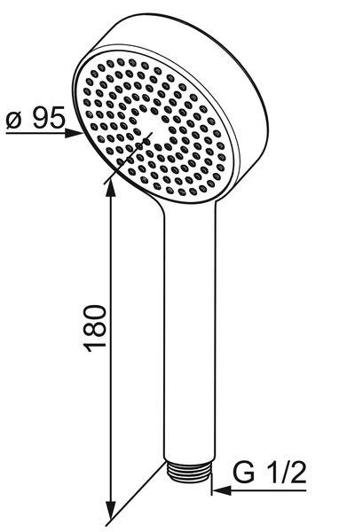 Käsisuihku Oras  Apollo ECO 254021 9l/min