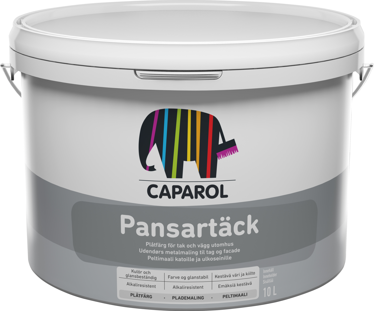 PANSARTÄCK BAS B 9L PLÅTFÄRG CAPAROL