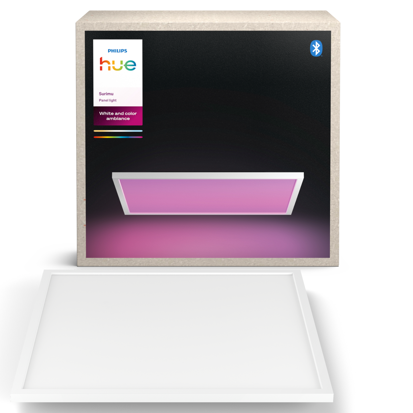 Paneelivalaisin Philips Hue Surimu 60W 2000-6500K 4150lm neliö valkoinen L