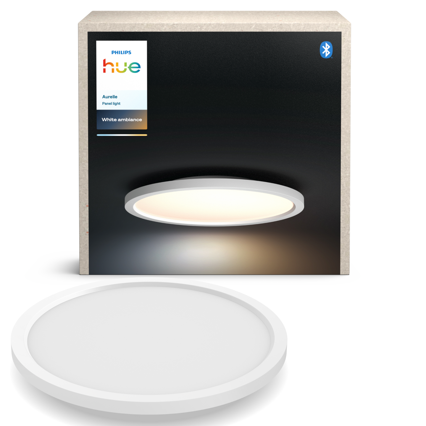 Paneelivalaisin Philips Hue Aurelle 21W 2000-6500K 2450lm pyöreä valkoinen S