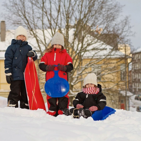 Plastex ahkio punainen valmistettu suomessa