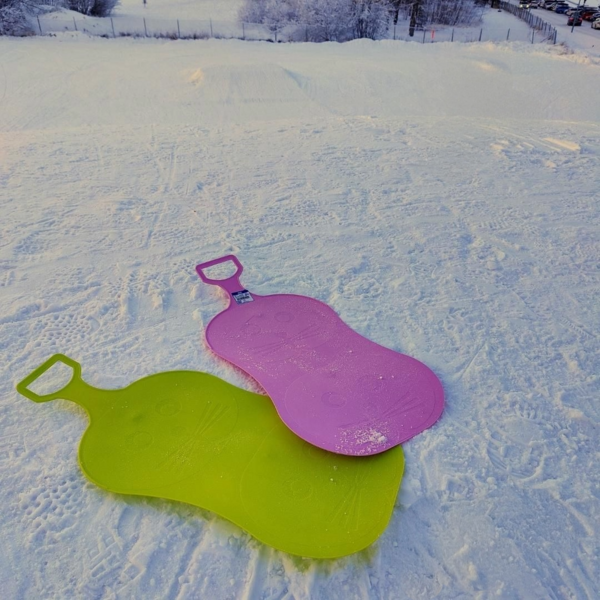 Lumiliukuri tupla Plastex 73,5cm roosa