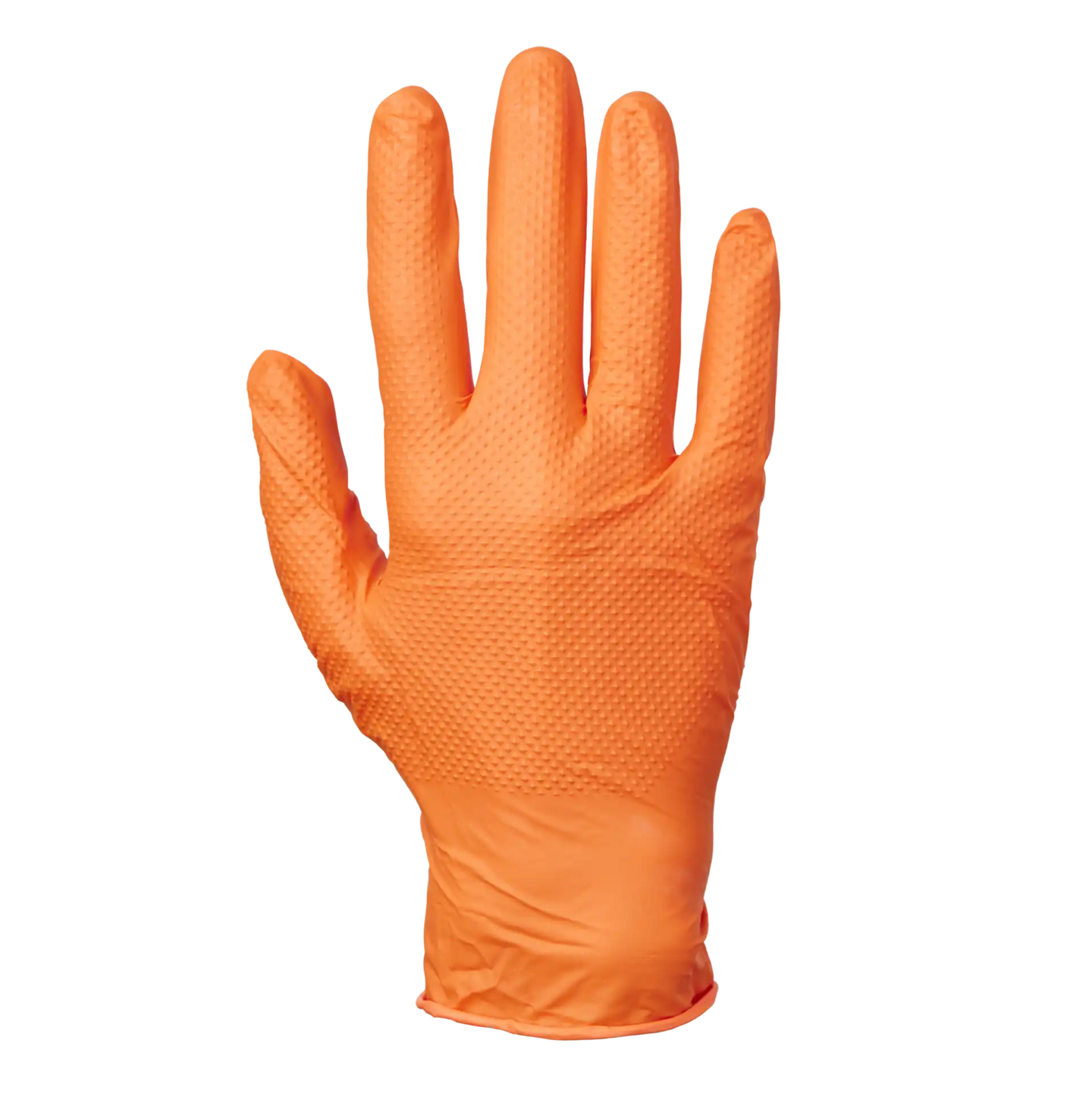 Kertakäyttökäsineet Cerva Diamond Nitriili oranssi