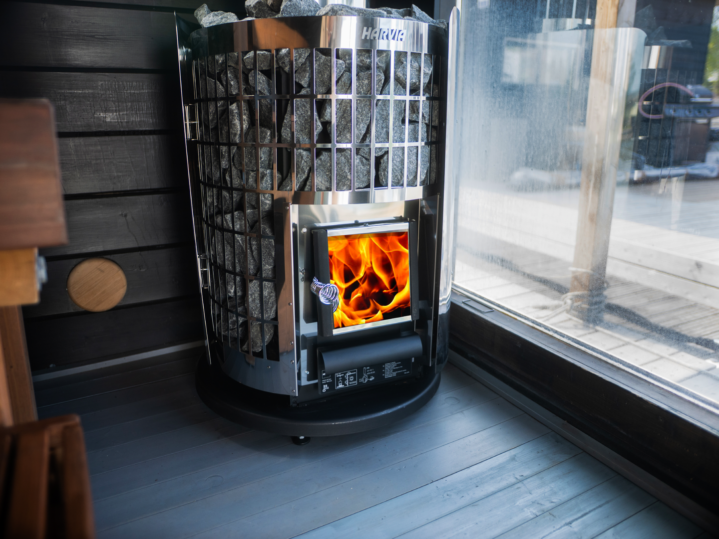 Kiukaan suoja-alusta Harvia WL120 pyöreä