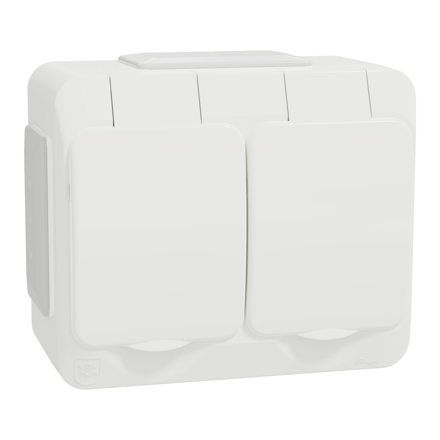 VÄGGUTTAG 2-V JORD SKRUV BP