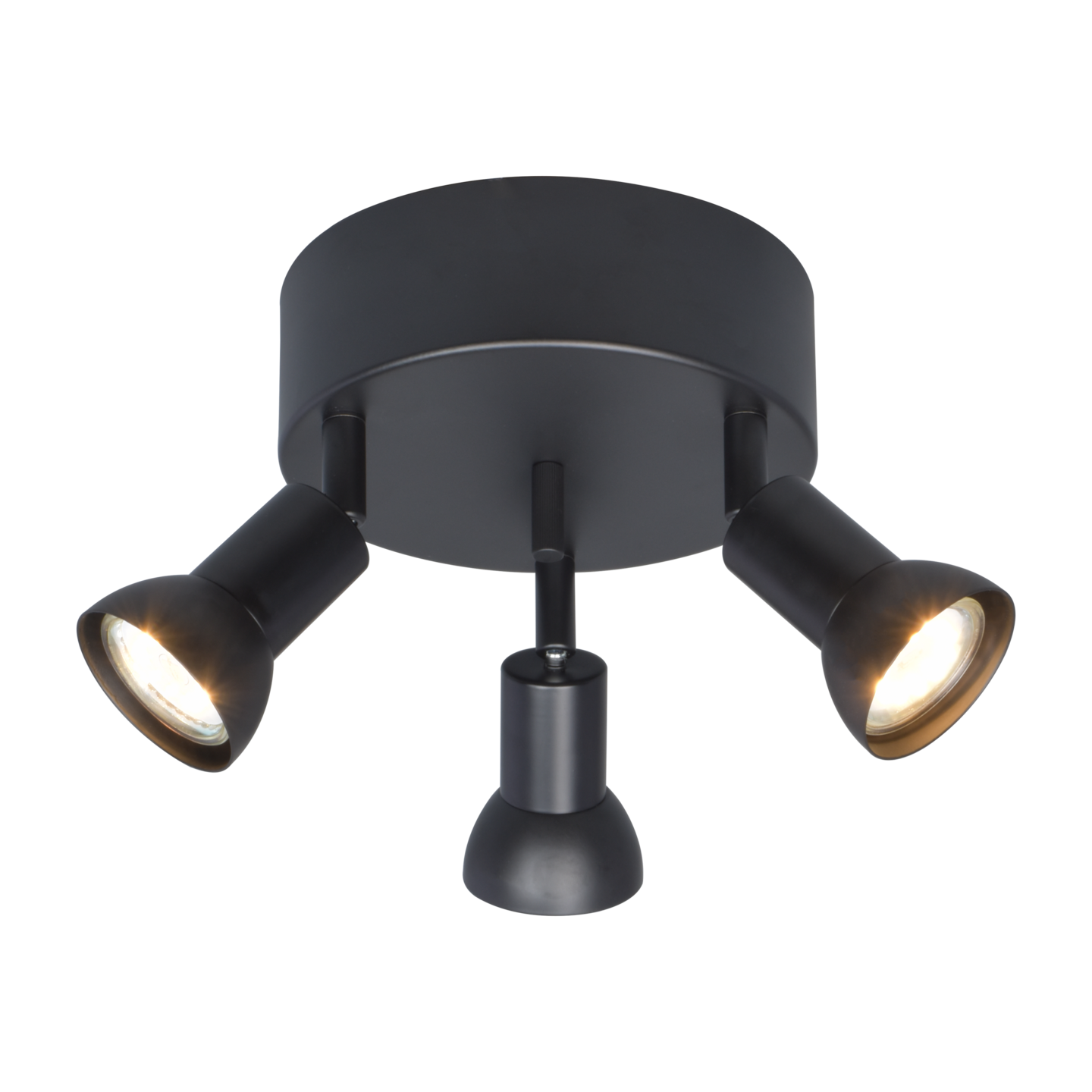 Kattovalaisin Cello Septet 3-osainen GU10 mattamusta