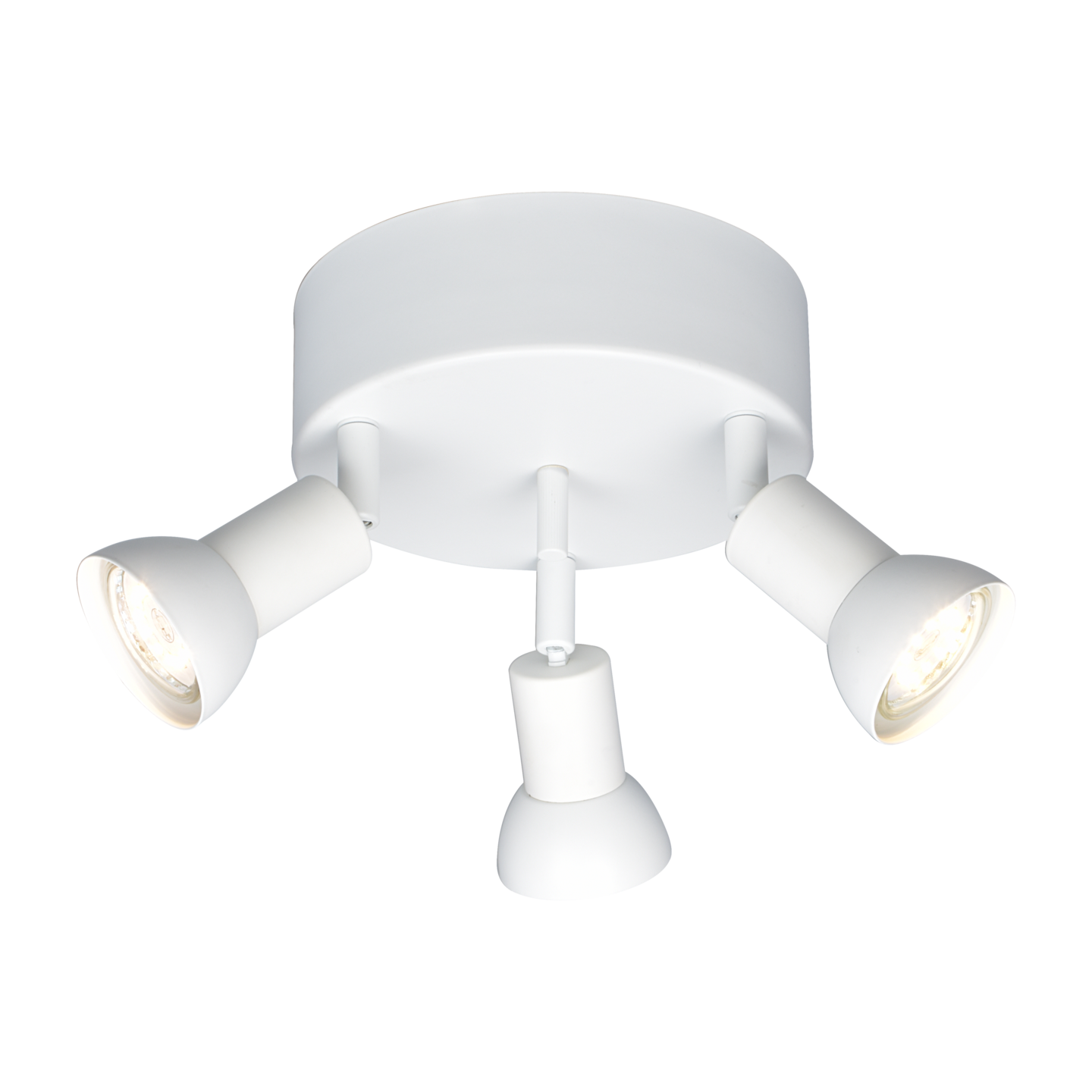 Kattovalaisin Cello Septet 3-osainen GU10 mattavalkoinen