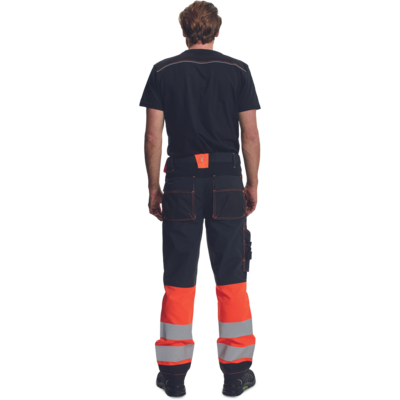 Työhousut Cerva knoxfield hvps dw oranssi