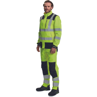 Huomiohousut Cerva Knoxfield keltainen