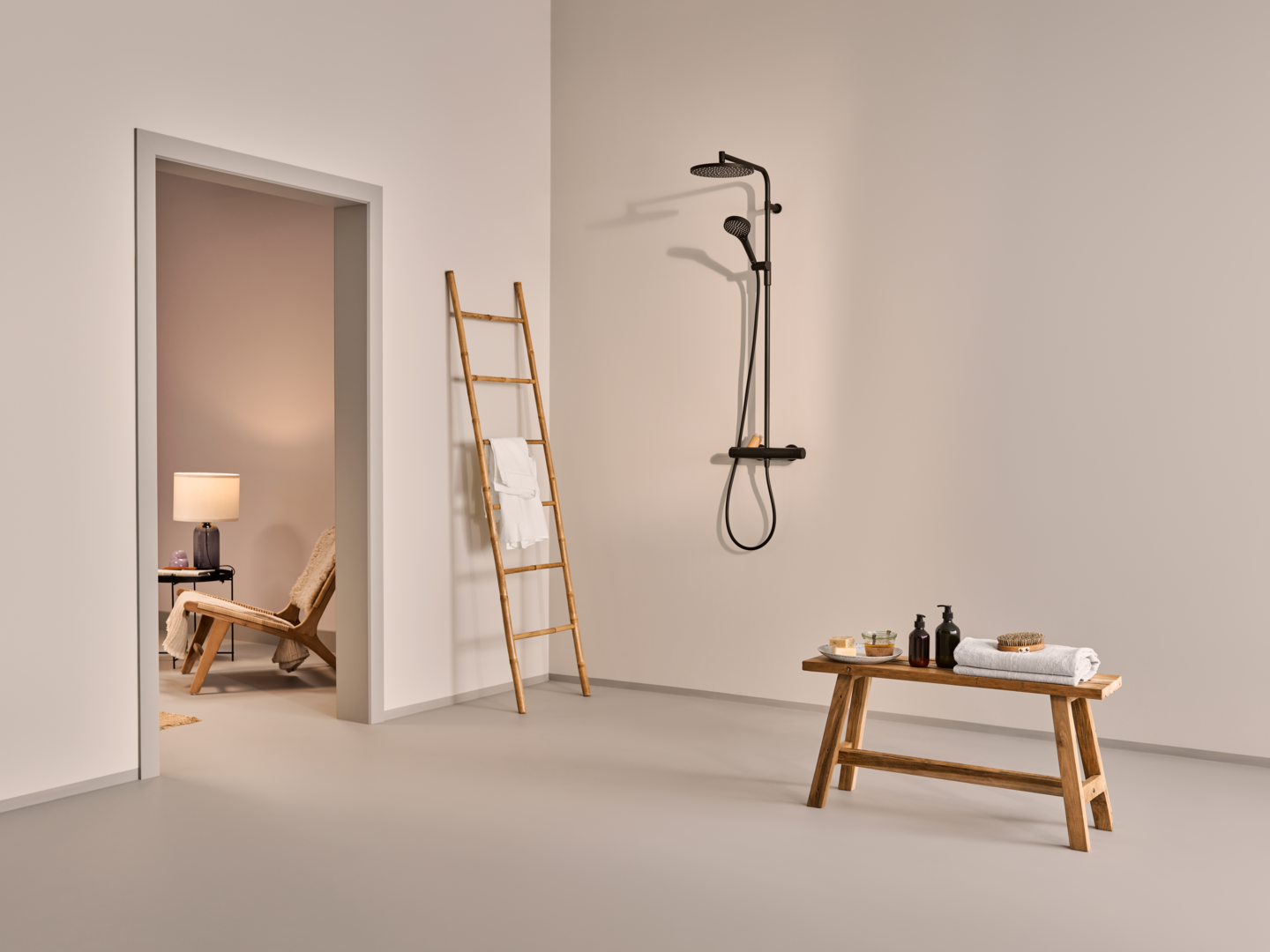 Sadesuihku Oras 7192N-33 Optima Style musta