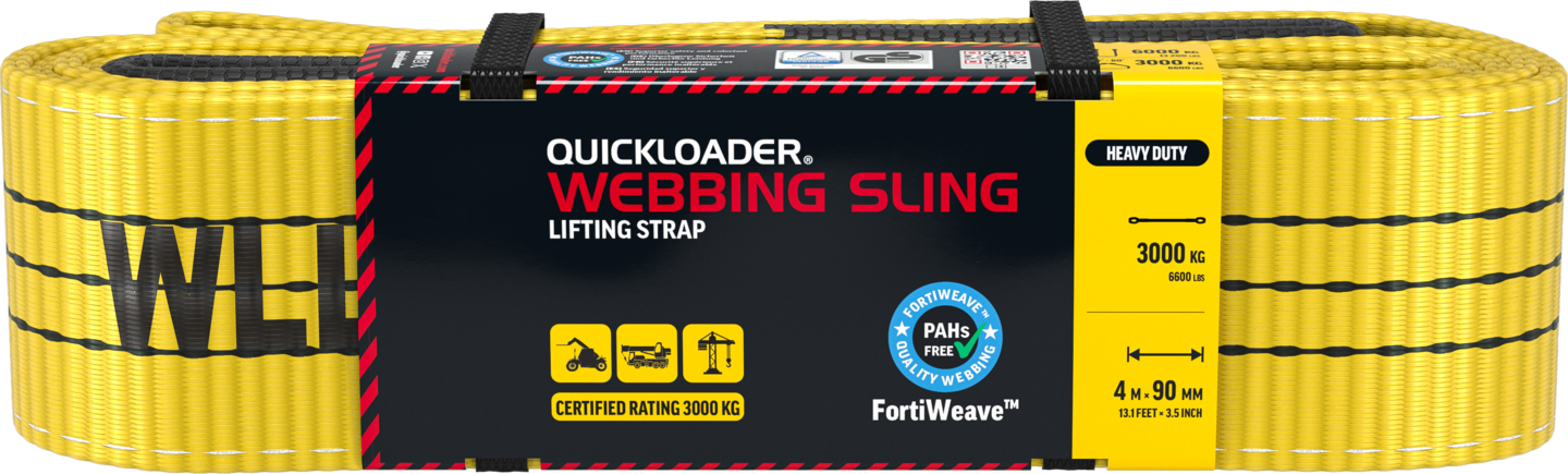 SILMUKKANOSTOVYÖ QUICKLOADER WEBBING SLING QLWS3000HD 4M