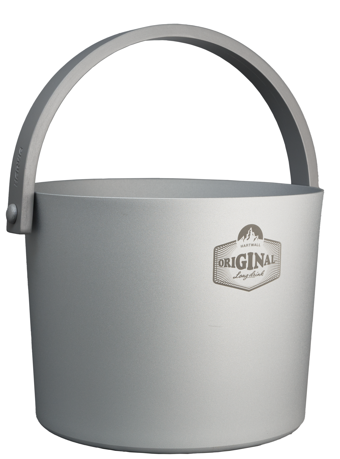 Kiulu ja kauha Harvia x Original Long Drink alumiini harmaa
