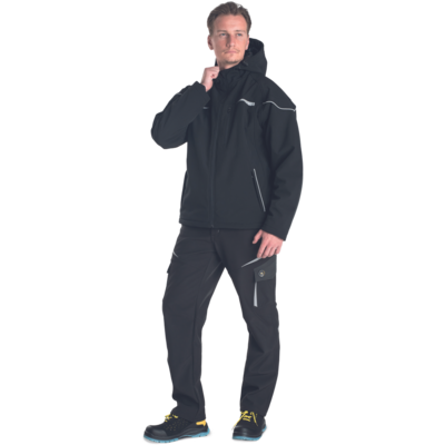Talvitakki Emerton softshell STR musta
